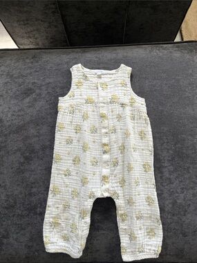 Angel Dear Romper with Yellow Floral Print